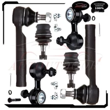 6Pcs Front Ball Joint Sway Bar End Tie Rod End Fit For 2005-2009 Subaru Legacy