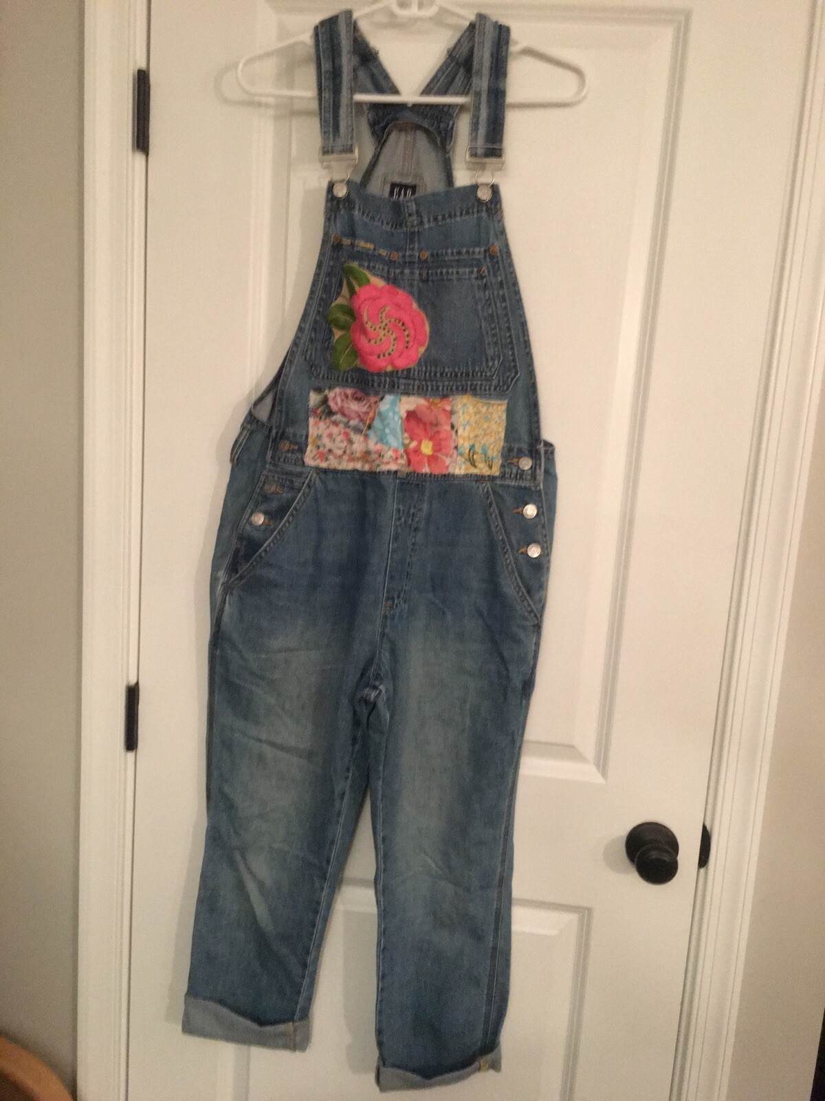 Gap Coveralls Small Patchwork - image 3