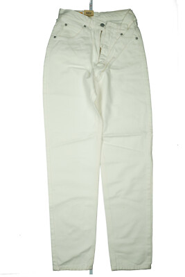 Edwin Newton Slim Jeans Hose 80er 90er Legendär 27/32 W27 L32 unisex Creme NEU