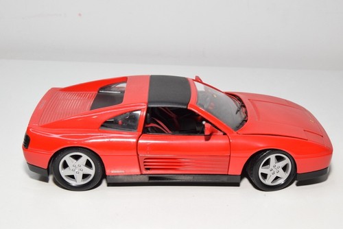 B60 1:18 MAISTO FERRARI 348 TS 348TS RED EXC. COND. 2 - Picture 5 of 10