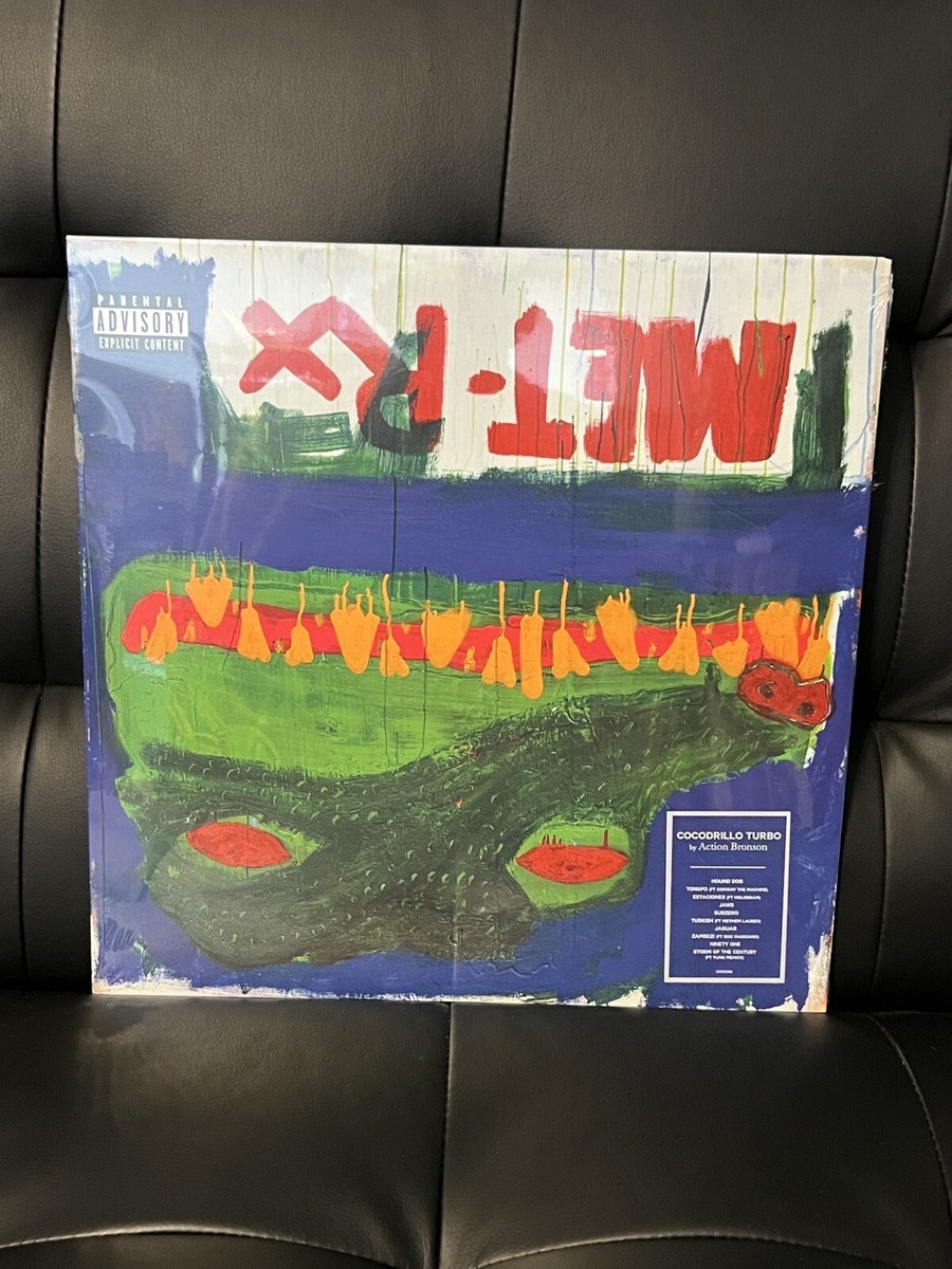 action bronson cocodrillo turbo Silver Vinyl Sealed Loma