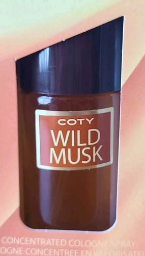 New In Box Women's WILD MUSK by Coty Concentrate Cologne Spray 1 oz/30 ml USA - Picture 12 of 14