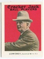 Dover reprint - 1915 Cracker Jack #23 Charles Comiskey Chicago White Sox