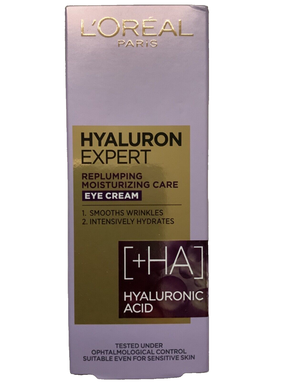 L'OREAL Hyaluron Expert Replumping Hyaluronic Acid Eye Cream 15ml | Anti-Ageing