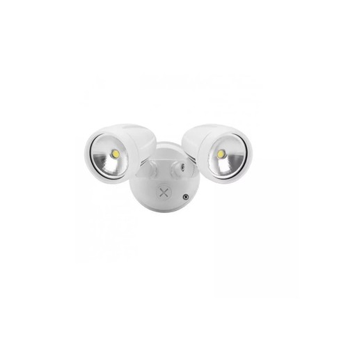 PHL LED Twin Security Garage Spot Flood Light Outdoor Sensor Spotlight - Picture 27 of 31