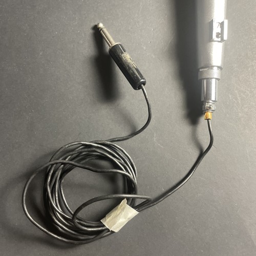Argonne Microphone AR-58 Mic With Cable 1960 Chrome Rare Japan *TESTED* Vintage - Afbeelding 5 van 5