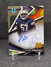 Jayson Ademilola 2022 University Bests Autographs #BA-JAA RC Jaguars