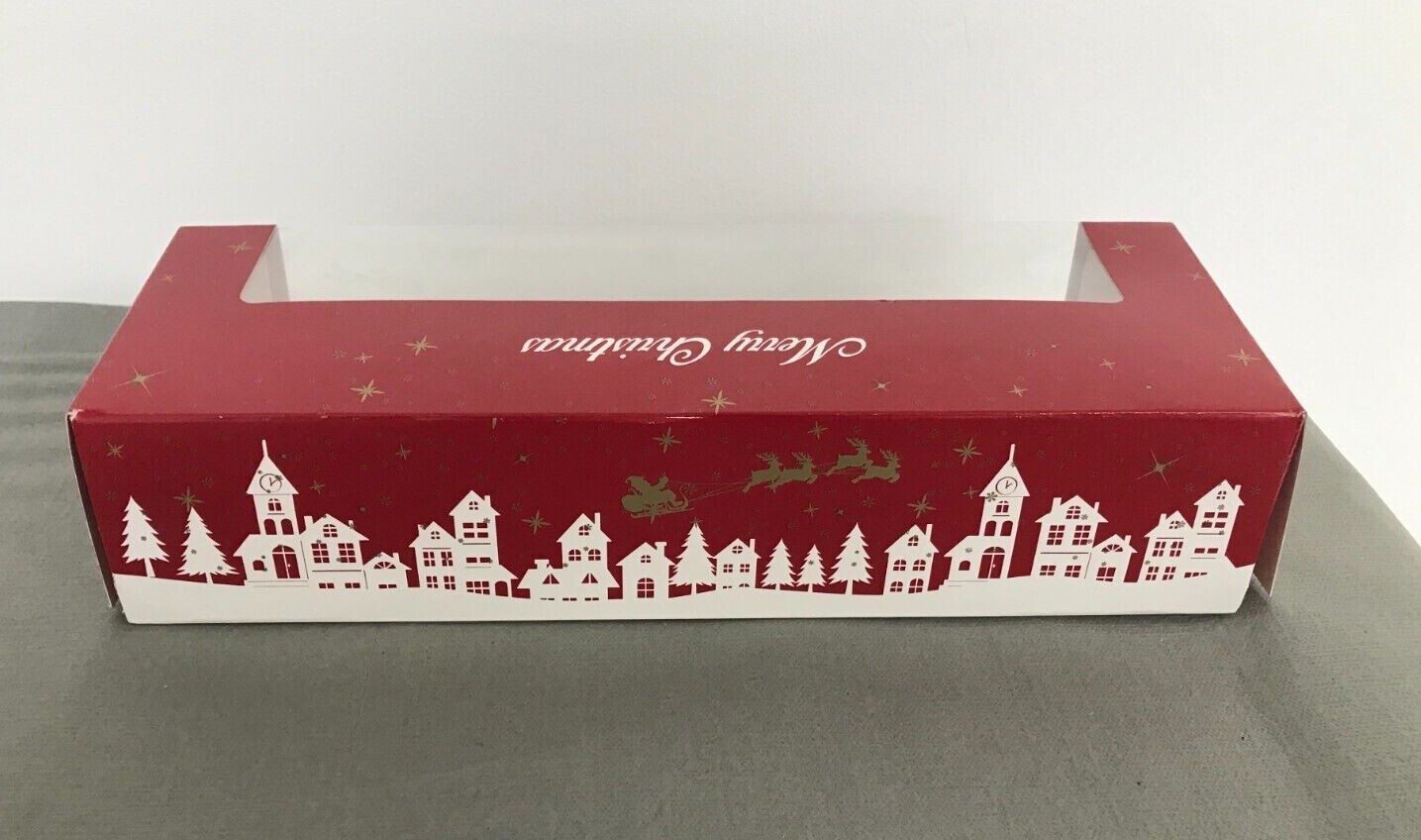* 🎅 Christmas Mince Pie Boxes & Card Insert / holds 6 Mince Pies Qty 1
