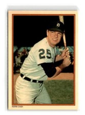 1985-Topps Circle K -#25-Norm Cash -Detroit Tigers