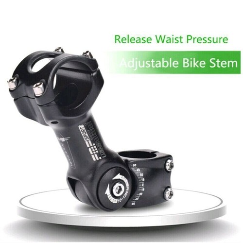 Road Bike Stem Riser 25.4mm 110mm Mountain Adjustable MTB Bicycle Handlebar - Picture 7 of 8