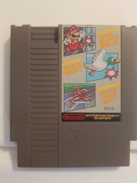 Super Mario Bros. / Duck Hunt / World Class Track Meet (Nintendo Entertainment System, 1988) for