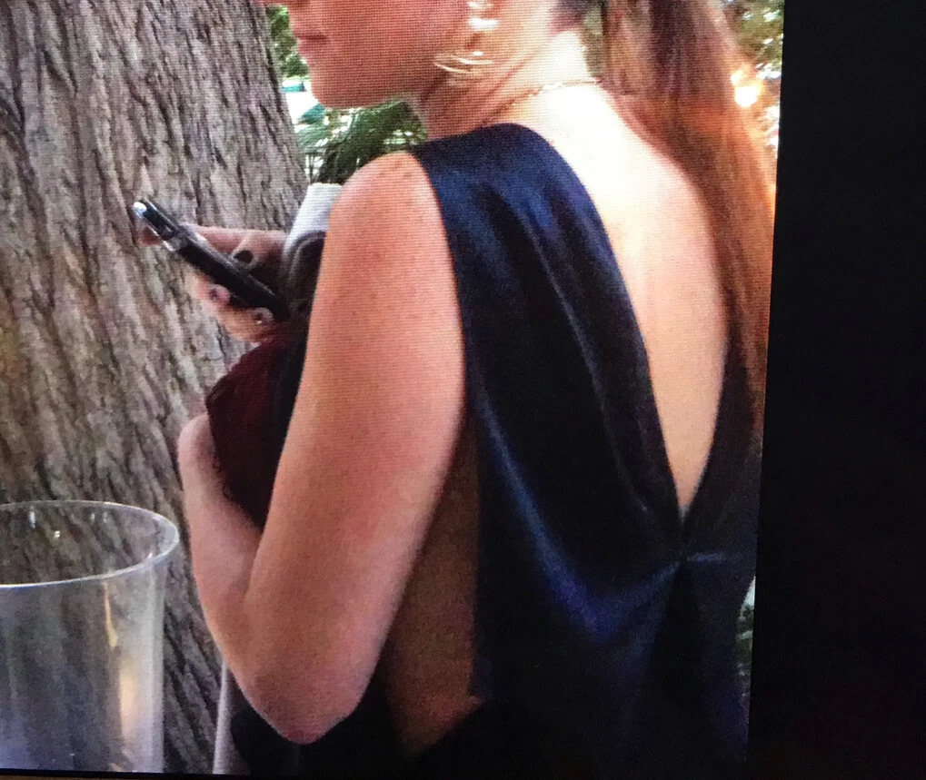 Abito tubino Alexander Wang seta sexy aperto dietro ritagliato taglia XS US2