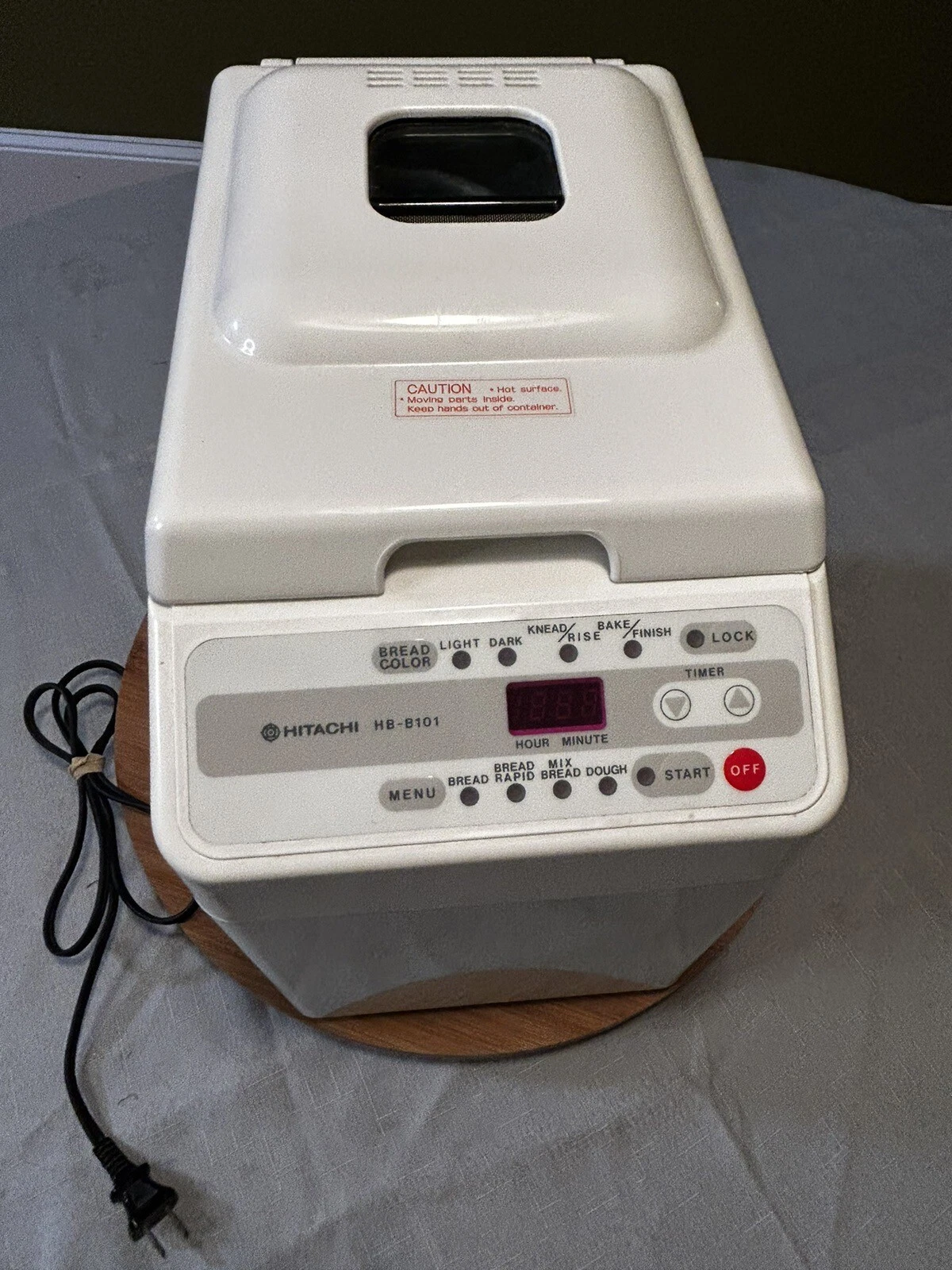 Hitachi Automatic Bread Maker Home Bakery Machine HB-B101...TESTED