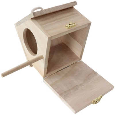 Feeder House Squirrel Bird's Nest Child Parrot Nesting Box Birds for Outdoors