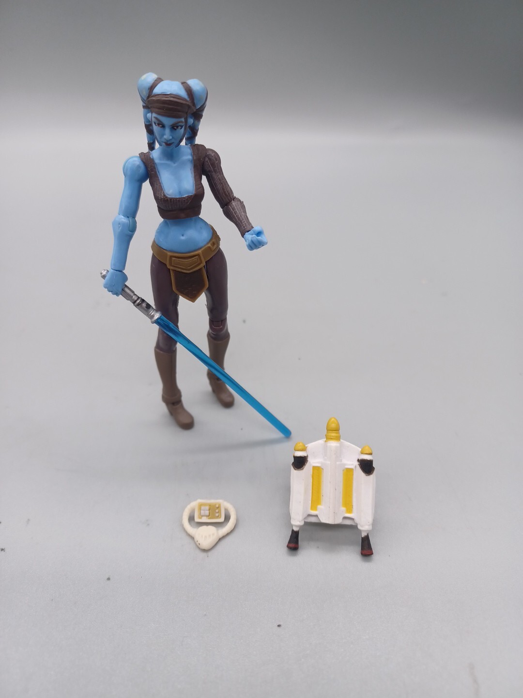 Star Wars Clone Wars Aayla Secura with Flight Gear