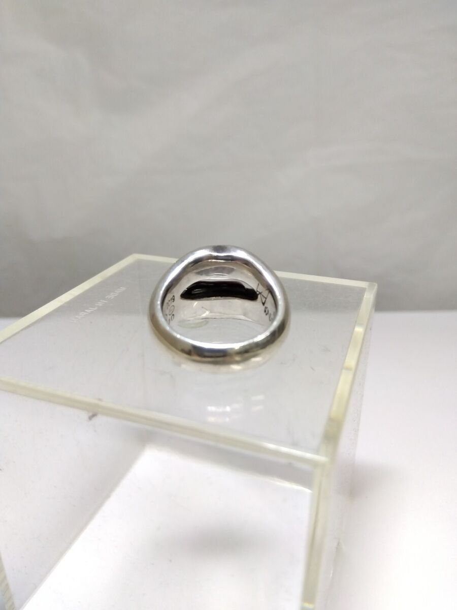 Yohji Yamamoto Silver ring Gothic vampire fang 950 size: 10 Yohji Yamamoto Silver ring Gothic vampire fang 950 size: 10