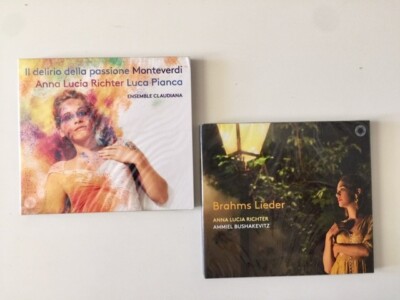 2 NEW SEALED CD BRAHMS Lieder MONTEVERDI Il Delirio ANNA LUCIA RICHTER Pentatone