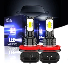 LED Headlight H11 Low Beam Bulbs Combo For Chevy Silverado 1500 2500HD 2007-2015