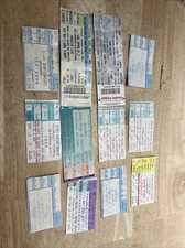 Assorted vintage And Non  concert tickets Mostly Vintage. 12 Tickets