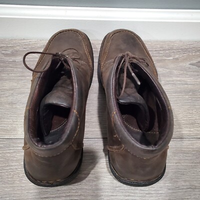 Born Henrik Mens Chukka Ankle Boots Brown Leather Lace Up Sz  display picture 1