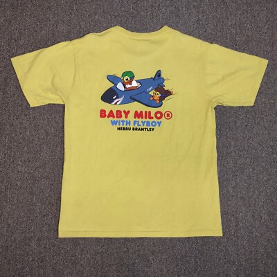 A Bathing Ape Bape SS18 Hebru Brantley Flyboy Baby Milo #6 T Shirt