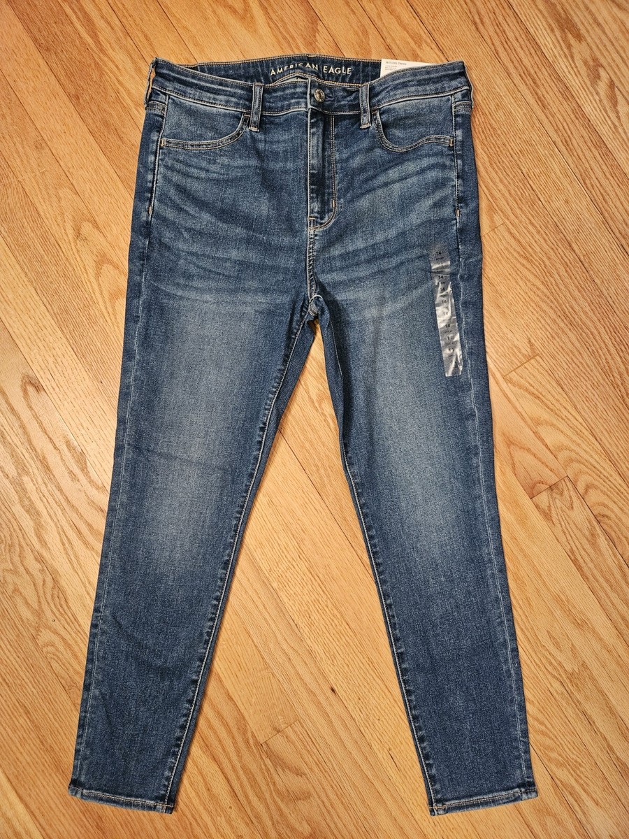 Womens NEW AE American Eagle Hi-Rise Jegging Stretch Denim Jeans
