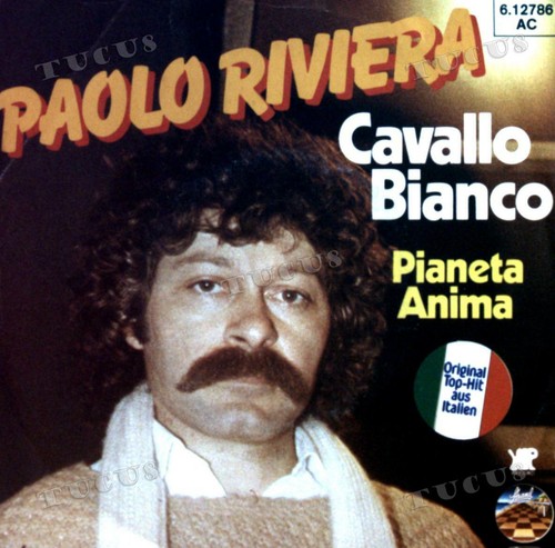 Paolo Riviera - Cavallo Bianco 7in 1980 (VG+/VG+) '*