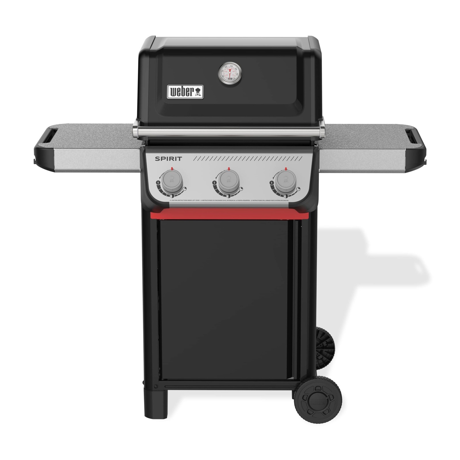 Weber Spirit E310 Liquid Propane Gas Grill for Outdoor Cooking and BBQ, 3 Bur...