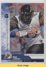 2018 Upper Deck CFL Blue Ted Laurent #144 READ i9i