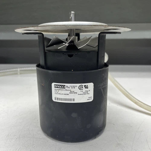 FASCO 712113186 Draft Inducer Blower Motor 115V 3000 RPM