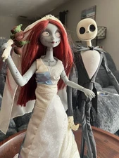 Disney Ashton Drake Jack and Sally Nightmare Romance Doll Set