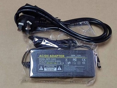 1PC DC12V 3A power adapter model SPF-1203 *tm