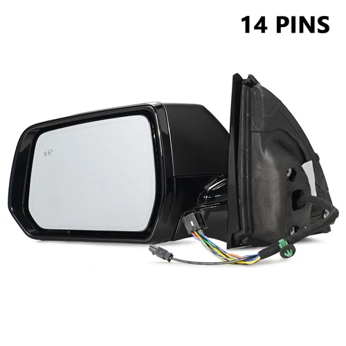 Left Side Mirror w/Camera w/Auto Dimming For 2020-2021 Chevy Traverse 14 Pins