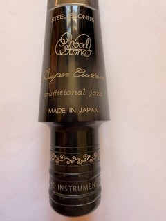 Wood Stone Ishimori baritone mouthpiece Wood Stone ligature Traditional Jazz