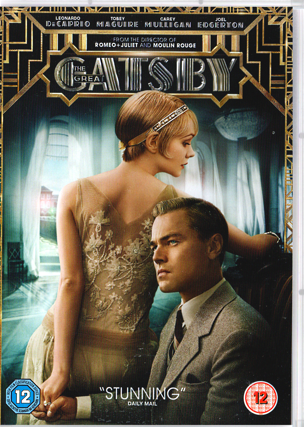 The Great Gatsby - DVD - 12 - Historical Drama - Leonardo DiCaprio - FAST POST