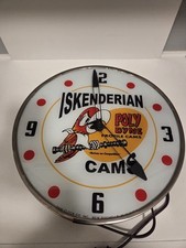 Defective Iskenderian Poly Dyne Cams Led Display Lighted Sign Lightbox W G3d