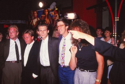 Dia Estevez, Slater, Sutherland, Bonjovi, Ruck 1990 Slide 35mm T38-28-1-2