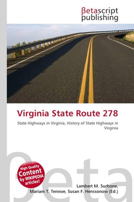 Lambert M. Surhone (u. a.) | Virginia State Route 278 | Taschenbuch | Englisch