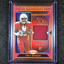 2024 Certified Football TREY BENSON New Generation Rookie Jersey Orange 176/249