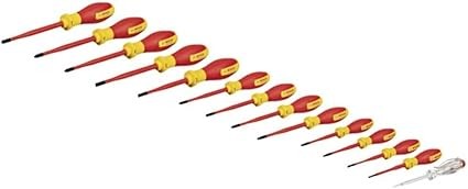 Prezzo Set 13 Cacciaviti Bosch VDE 1000V Isolati L-BOXX Professional - 1