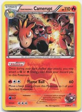 Team Magma's Camerupt Holo Rare Double Crisis DCR Fire Holo 2/34 2015 LP on eBay