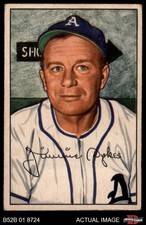 1952 Bowman #98 Jimmy Dykes Athletics 3.5 - VG+