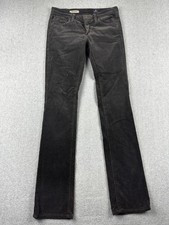AG Adriano Goldschmied Ballad Corduroy Pants Womens 26R Slim Boot Made in USA