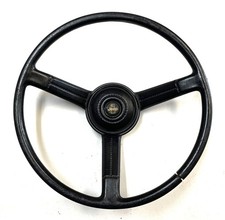 Jeep Cj Black Steering Wheel Cj5 Cj7 Cj8 76-86 Amc With Horn Button Factory Jeep Cj Black Steering Wheel Cj5 Cj7 Cj8 76-86 Amc With Horn Button Factory