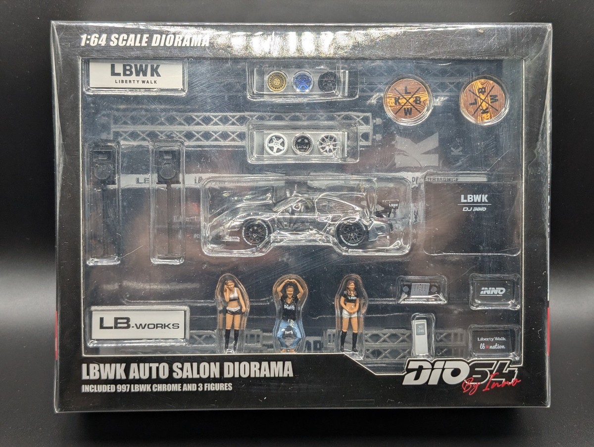 SEALED 1:64 INNO64 LBWK X INNO Auto Salon Diorama DIO64-001 | eBay