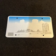 Iowa Blank License Plate