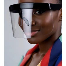 Face Shield Glasses Protective Eyewear Safety Goggles Visor Oversized Huge Gafas