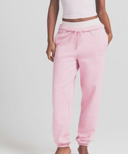 SKIMS COTTON FLEECE CLASSIC JOGGERS COLOR halite sz M style jo-jog-8364w NWT