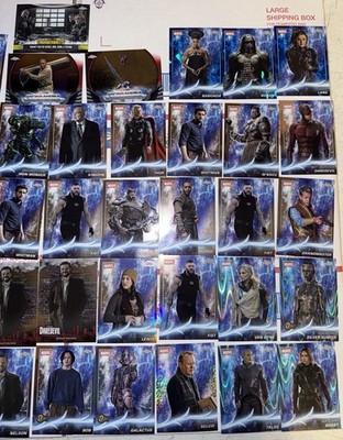MARVEL TOPPS CHROME LOT ! LOTS OF DIFFERENT VARIATIONS 