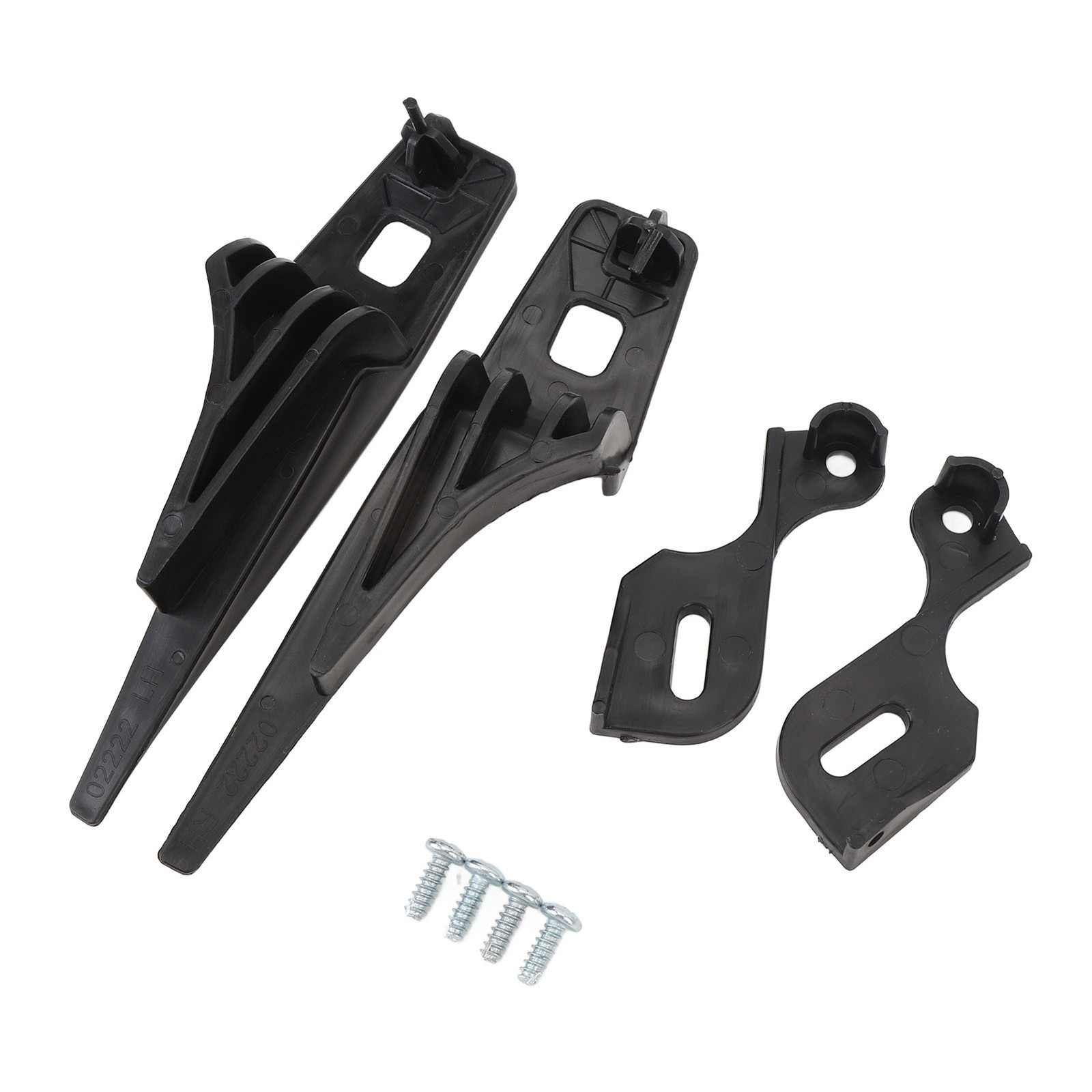 Front Headlight Bracket Tab Repair Kit 1734615 Left And Right Sturdy ABS For Fie